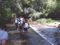 Attraversamento del fiume